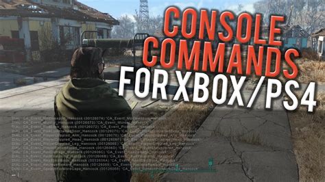 can you use console commands on xbox fallout 4